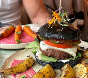 hamburguesa vegetariana